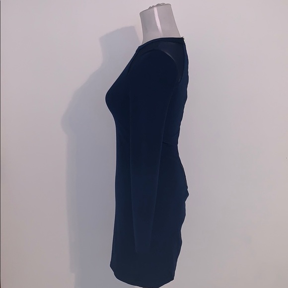 Express Navy Blue Dress Size xs - Picture 2 of 3